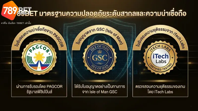 มาตรฐานความปลอดภัยระดับสากลและความน่าเชื่อถือ